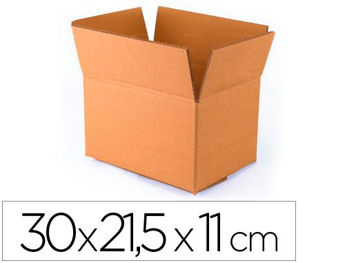 Caixa para embalar q-connect fundo automatico medidas 300x215x110 mm espessura cartao 3 mm , Q-connect , 75238 , 5705831261396